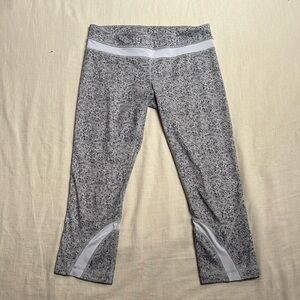Lululemon Run Inspire Crop Leggings, Size 8